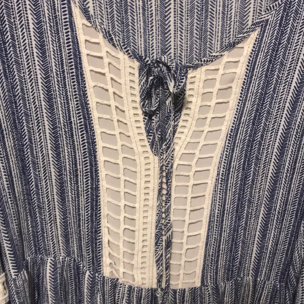 SALE🎉Gibson/Latimer Tunic BL/Cr  dress NWOT - Picture 3 of 7